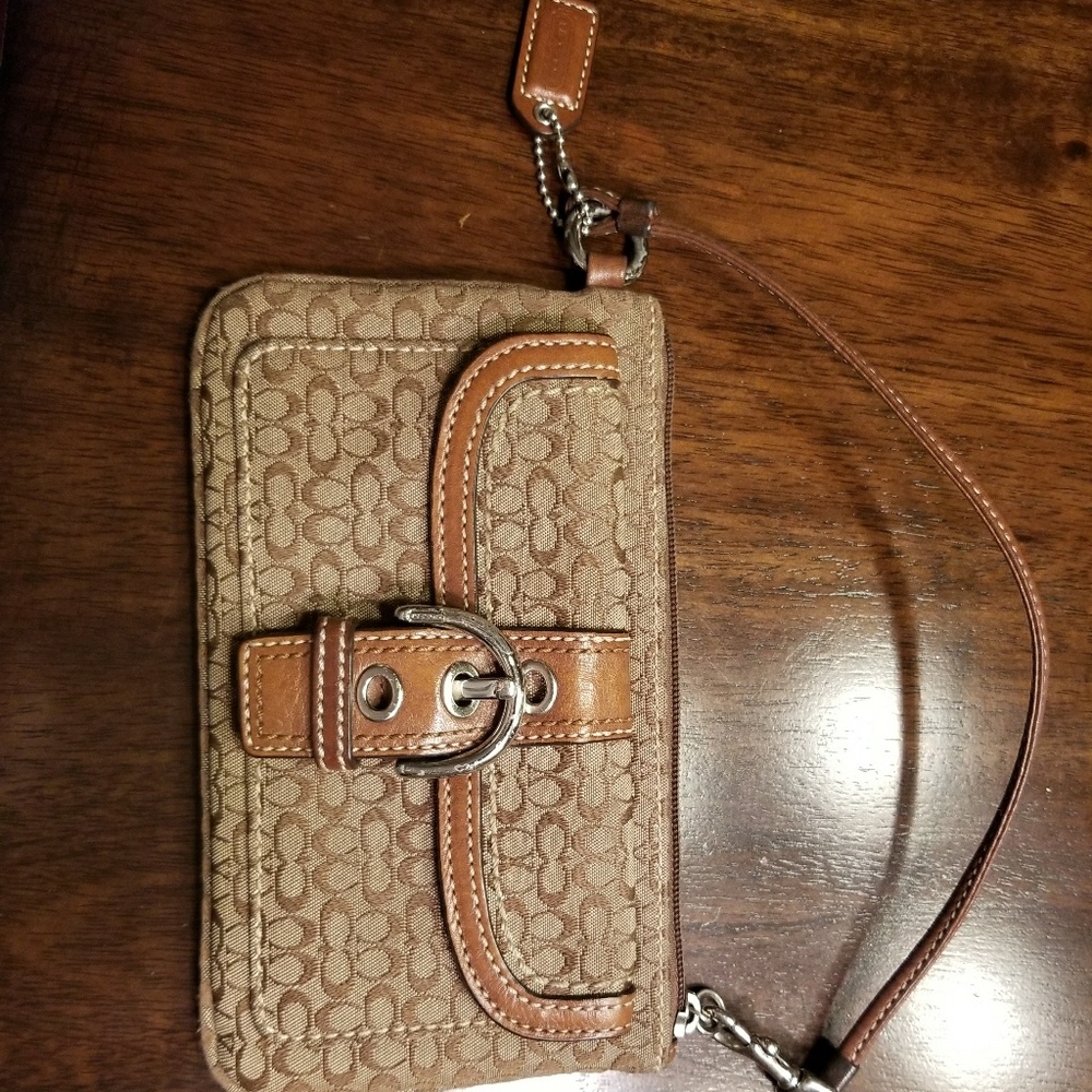 Coach wristlet
